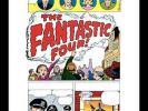 Jack Kirby Marvel Milestone Fantastic Four #1 Rare Production Art Pg 1