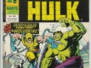 MIGHTY WORLD OF MARVEL Comic # 198 1976 British 1st App Wolverine UK - Hulk 181