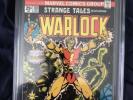 Strange Tales 178 CGC SS 8.5 Warlock Signed Jim Starlin  1st Magus Marvel 1975