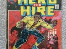 LUKE CAGE HERO FOR HIRE, #1, SENSATIONAL ORIGIN ISSUE, MARVEL, GD GRADE