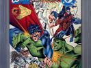 Marvel Versus DC #3 CBCS9.8 Jurgens Batman Superman Hulk Wonder Woman Spider-Man